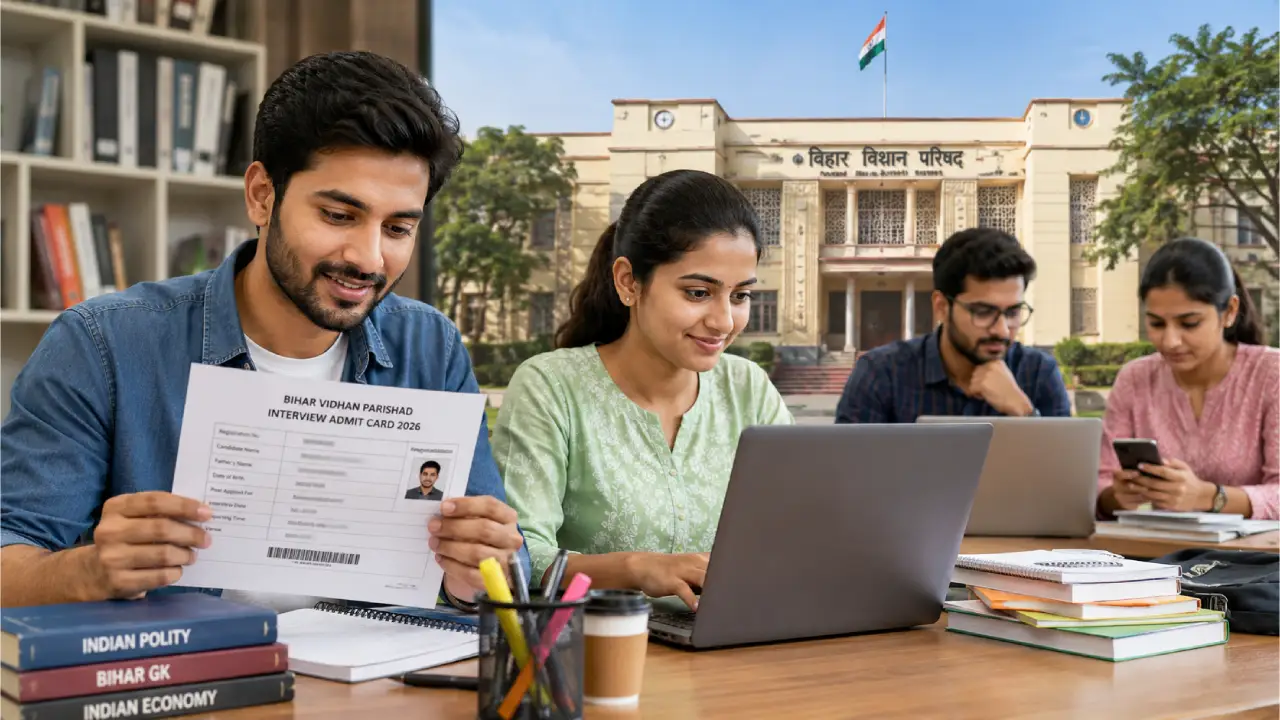 Bihar Vidhan Parishad Interview Admit Card 2026 Out, यहां से करें डाउनलोड