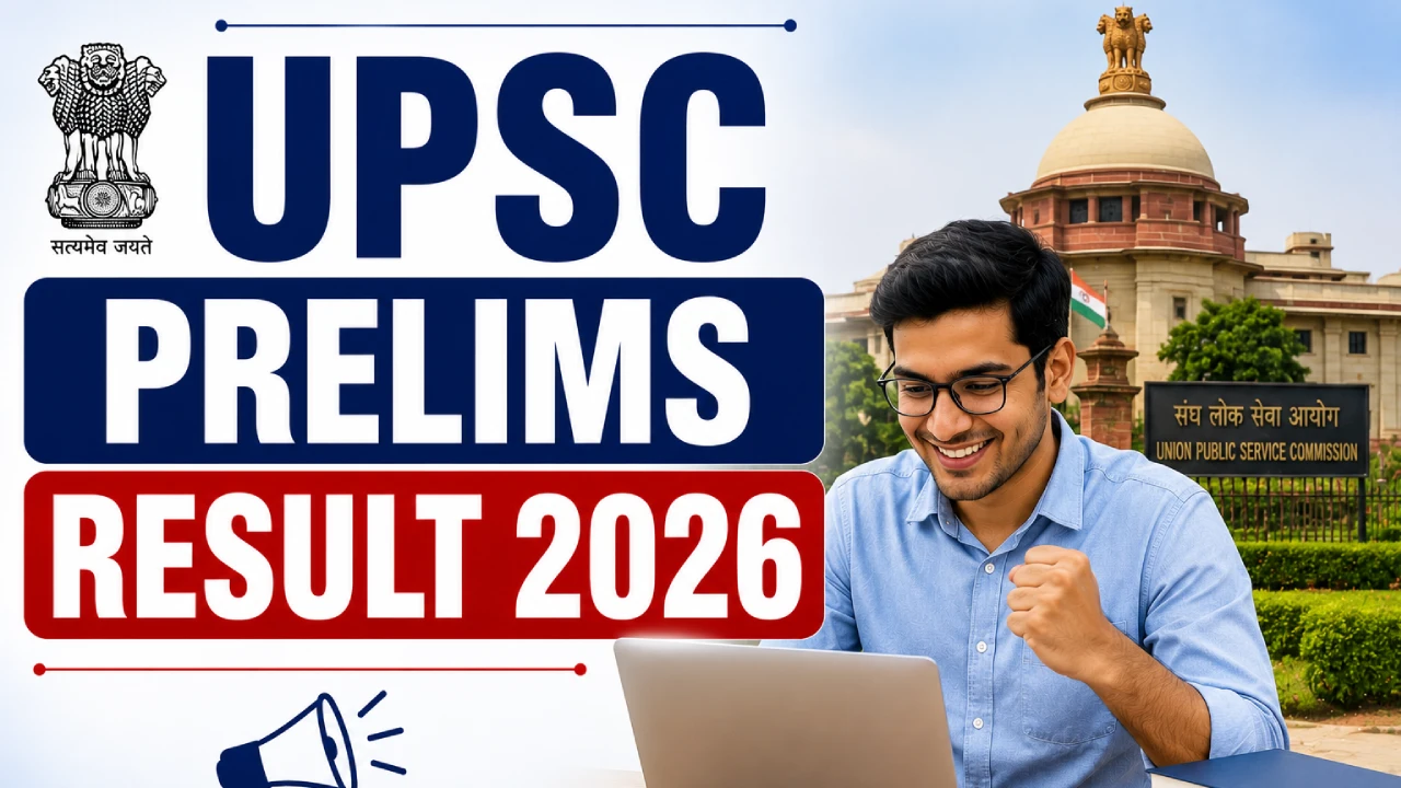 UPSC Prelims Result 2026 Out, Result PDF Download Link Active यहां से करें डाउनलोड