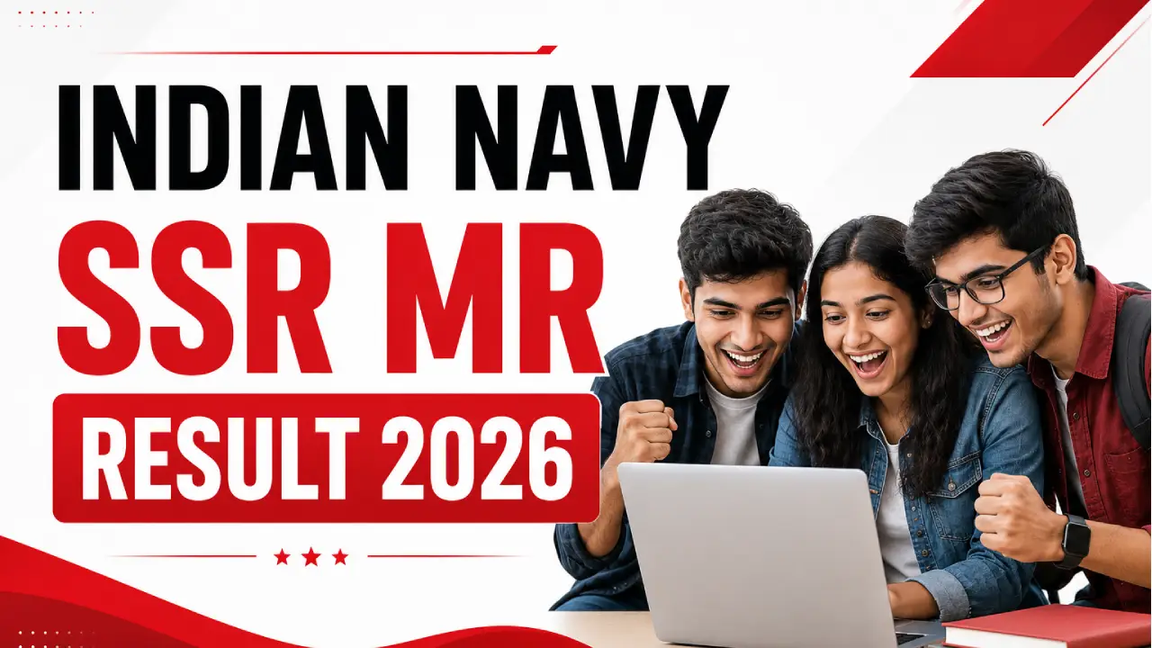 Indian Navy SSR MR Result 2026 Expected Soon, Merit List PDF, Cut Off & Result Link